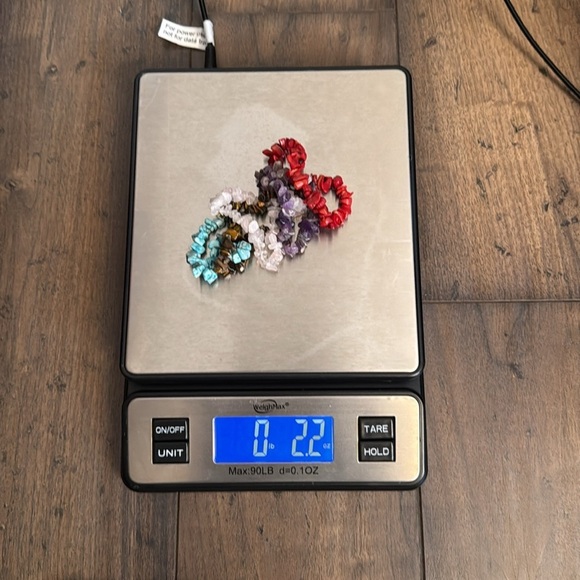 Multicolor Gemstone Stretch Bracelets Set lot C6 - Picture 5 of 5